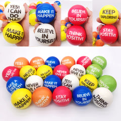 24-Pack Motivational Stress Balls – Soft Squeeze Toys for Relaxation