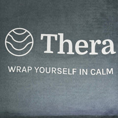 THERA Weighted Blanket Sz 42" x 66", Relaxing Aqua