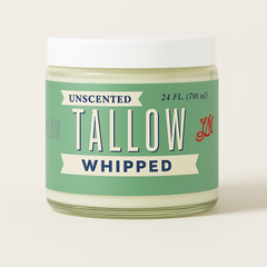 Unscented Tallow Skincare 4-Piece Set