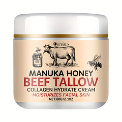 Manuka Honey Tallow Cream – Triple Moisturizing & Firming