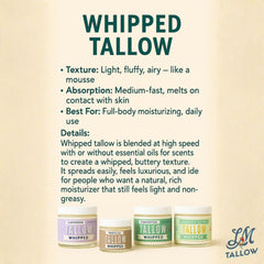 Unscented Tallow Skincare 4-Piece Set