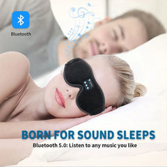 Bluetooth Sleep Mask – 3D Eye Mask with Built-In HD Speakers