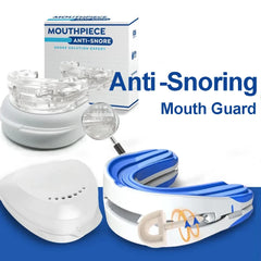 Anti-Snore Mouth Guard – Silicone Bruxism & Sleep Apnea Aid