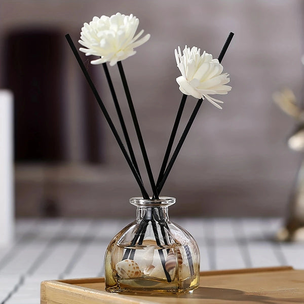 Scented Toilet & Home Diffuser Sticks – 50/100/200pcs Rattan Aroma