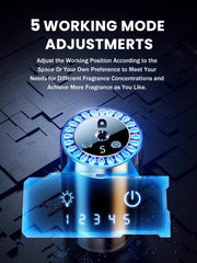 Rechargeable Car Aroma Diffuser with Starry Sky Lights