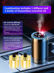 Rechargeable Car Aroma Diffuser with Starry Sky Lights