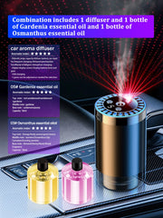 Rechargeable Car Aroma Diffuser with Starry Sky Lights