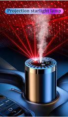 Rechargeable Car Aroma Diffuser with Starry Sky Lights