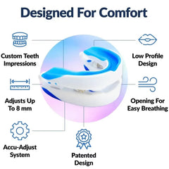 Anti-Snore Mouth Guard – Silicone Bruxism & Sleep Apnea Aid