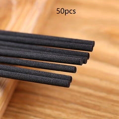 Scented Toilet & Home Diffuser Sticks – 50/100/200pcs Rattan Aroma