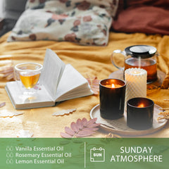 PHATOIL 10ml Aromatherapy Essential Oils – Lavender, Eucalyptus, Bergamot, Juniper & Pine Needles