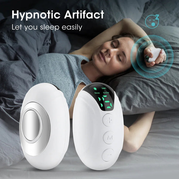 Mini Handheld Sleep Aid Device – Smart EMS Hypnosis Machine