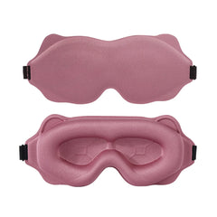 3D Travel Sleep Mask – Light Blocking Eye Patch for Night Sleep