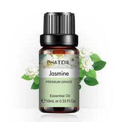 PHATOIL 10ml Aromatherapy Essential Oils – Lavender, Eucalyptus, Bergamot, Juniper & Pine Needles