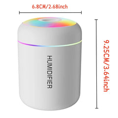 180ML Mini USB Air Humidifier – Aroma Diffuser for Car & Home