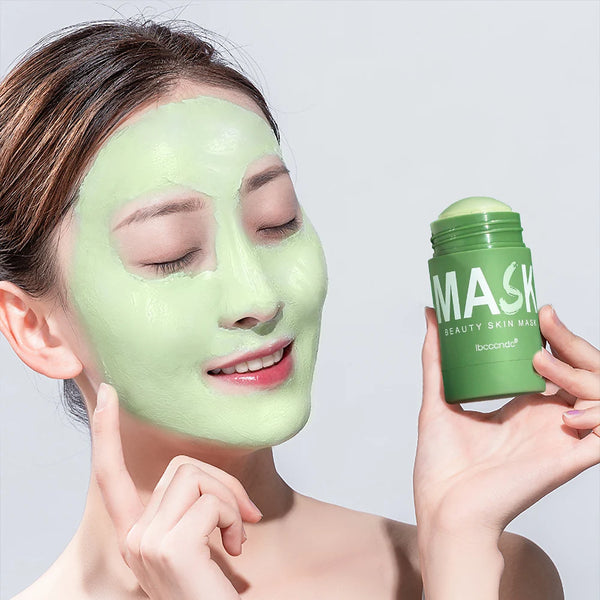 Green Tea Face Cleansing Stick – Deep Pore & Blackhead Remover 40g