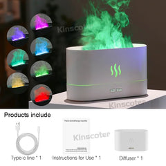 KINSCOTER Aroma Diffuser & Ultrasonic Cool Mist Humidifier