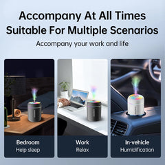 180ML Mini USB Air Humidifier – Aroma Diffuser for Car & Home