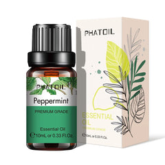 PHATOIL 10ml Aromatherapy Essential Oils – Lavender, Eucalyptus, Bergamot, Juniper & Pine Needles
