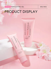 Sakura Exfoliating Peeling Gel – Moisturizing Facial Scrub