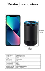 Rechargeable Car Aroma Diffuser with Starry Sky Lights