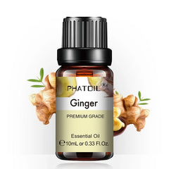 PHATOIL 10ml Aromatherapy Essential Oils – Lavender, Eucalyptus, Bergamot, Juniper & Pine Needles