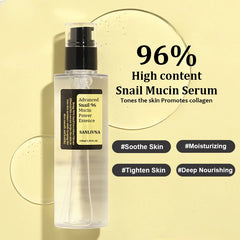 Snail Mucin 96% Facial Essence – Anti-Aging & Brightening Serum