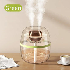 MSS 2-in-1 Air Purifier & Humidifier – Double Nozzle with Night Light