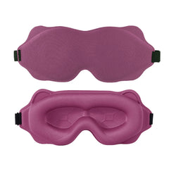 3D Travel Sleep Mask – Light Blocking Eye Patch for Night Sleep