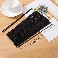Scented Toilet & Home Diffuser Sticks – 50/100/200pcs Rattan Aroma