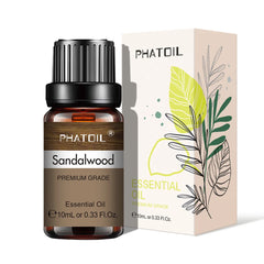 PHATOIL 10ml Aromatherapy Essential Oils – Lavender, Eucalyptus, Bergamot, Juniper & Pine Needles