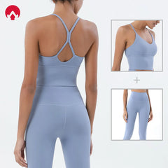 Women’s 2-Piece Sportswear Set – Gym Bra & Leggings