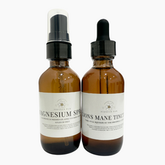Brain Power Combo – Lion’s Mane & Magnesium
