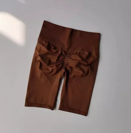 Women’s High Waist Yoga Shorts – Hip Lift & Tummy Control