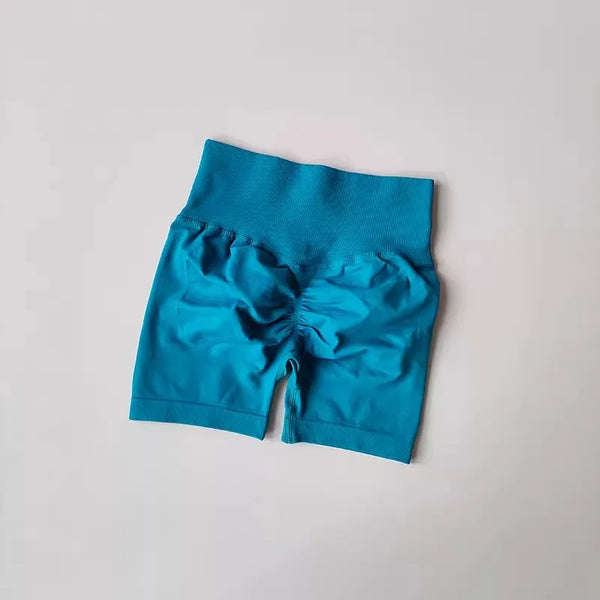 Summer High-Waist Yoga Shorts – Butt Lift & Push-Up Fitness Pants