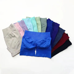 Seamless 4.5" Scrunch Butt Gym Shorts