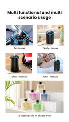 Rechargeable Car Aroma Diffuser with Starry Sky Lights