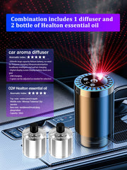 Rechargeable Car Aroma Diffuser with Starry Sky Lights