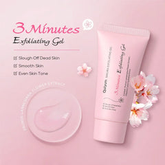 Sakura Exfoliating Peeling Gel – Moisturizing Facial Scrub