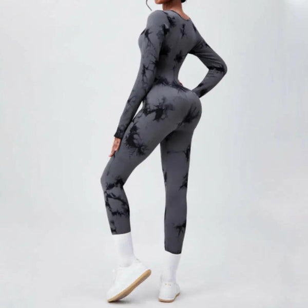 Women's  Long Sleeve Quick-drying Tight Fitness Yoga Clothes