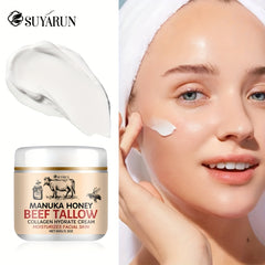 Manuka Honey Tallow Cream – Triple Moisturizing & Firming