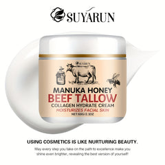 Manuka Honey Tallow Cream – Triple Moisturizing & Firming