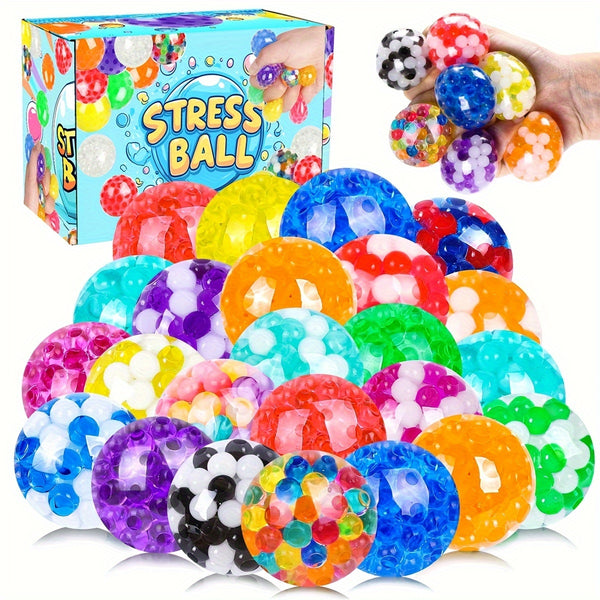 Squeeze Ball Set – Slow Rebound Sensory Toys for Kids & Adults