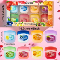 Moisturizing Lip Mask Set – 8PCS Hydrating & Nourishing
