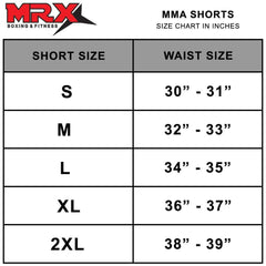 MRX Mma Fighting Shorts For Men - Grappling Fight Short 1102