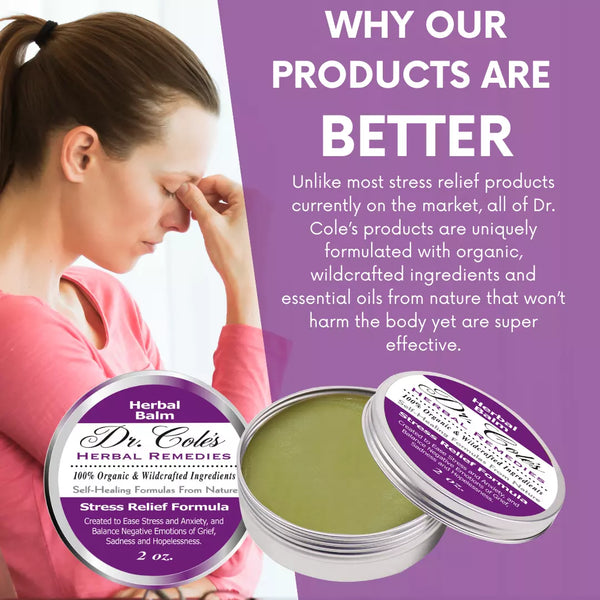 29 - Dr. Cole’s Organic Stress Relief Herbal Balm